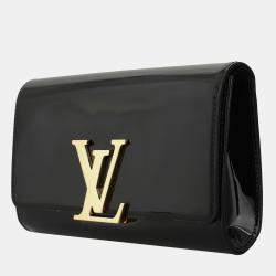 Pre Owned Louis Vuitton Vernis Louise Clutch
