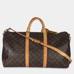 Pre Owned Louis Vuitton Monogram Canvas Keepall Bandouliere 50