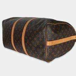 Pre Owned Louis Vuitton Monogram Canvas Keepall Bandouliere 50