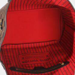 مملوكة مسبقًا Louis Vuitton Cherry Damier Ebene Canvas Neverfull MM