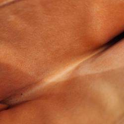 Pre Owned Louis Vuitton Orange Leather Epi Pouch Bag & Keyring