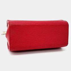 مملوكة مسبقًا Louis Vuitton Red Leather Epi Pont Neuf