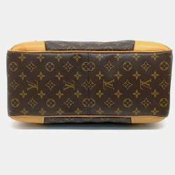 مملوكة مسبقًا حقيبة لوي فيتون إستريلا قماش مغلف بني متوسط