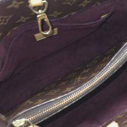 Pre Owned حقيبة لويس فيتون مونتين كcanvas مونوغرام بني MM