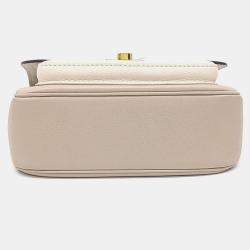 مملوكة مسبقًا حقيبة لوي فيتون لوكمي جلدي بيج