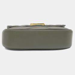 Pre Owned حقيبة لوي فيتون نيو ويف مولتي بوشيت جلد أخضر