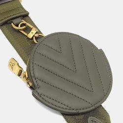 Pre Owned حقيبة لوي فيتون نيو ويف مولتي بوشيت جلد أخضر