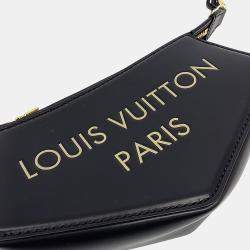 Pre Owned حقيبة لوي فيتون بوشت إيكسسون جلد أسود