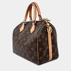 Pre Owned حقيبة لويس فيتون سبيدي باندوليير جلد بني و بي في سي 25