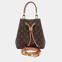 مملوكة مسبقًا Louis Vuitton Brown Coated Canvas Monogram Neonoe BB