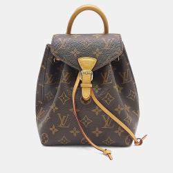 Pre Owned حقيبة لوي فيتون مونتسوري بي بي بي في سي بني مونوجرام