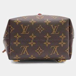 Pre Owned حقيبة لوي فيتون مونتسوري بي بي بي في سي بني مونوجرام