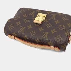 Pre Owned حقيبة لوي فويتون بوشيت ميتيس إيست ويست قماش مطلي بني