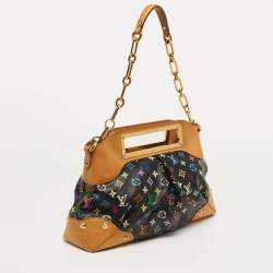 مملوكة مسبقًا Louis Vuitton Judy GM Black Monogram Multicolore Canvas Bag