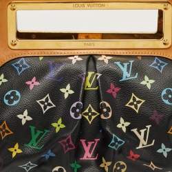 مملوكة مسبقًا Louis Vuitton Judy GM Black Monogram Multicolore Canvas Bag