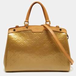 مملوكة مسبقًا Louis Vuitton Brea MM Vert Olive Monogram Vernis Bag