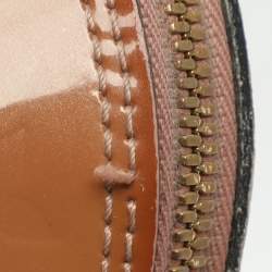 Pre Owned Louis Vuitton Alma BB Noisette Monogram Vernis Bag