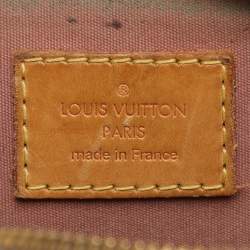 Pre Owned Louis Vuitton Alma BB Noisette Monogram Vernis Bag