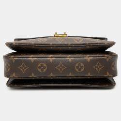 Pre Owned حقيبة لويس فيتون مونوغرام بني بوشت ميتيس