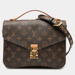 مملوكة مسبقًا Louis Vuitton Brown Monogram Pochette Metis