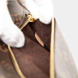 Pre Owned حقيبة لويس فيتون مونوغرام بني بوشت ميتيس