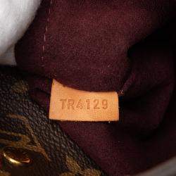 Pre Owned Louis Vuitton Brown Monogram Montaigne MM