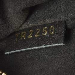 Pre Owned حقيبة لوي فيتون بلاك مونوغرام كانفاس وجلد بيتيت مال سوپلي