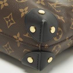 Pre Owned حقيبة لوي فيتون بلاك مونوغرام كانفاس وجلد بيتيت مال سوپلي