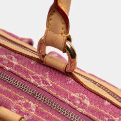 Pre Owned حقيبة لوي فيتون نيون سبيدي جينز وردي مونوغرام 30