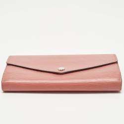 مملوكة مسبقًا محفظة لويس فيتون سارة كورال إبي جلد