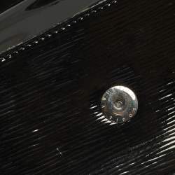 Pre Owned Louis Vuitton Sobe Black Electric Epi Leather Clutch