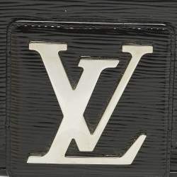 Pre Owned Louis Vuitton Sobe Black Electric Epi Leather Clutch