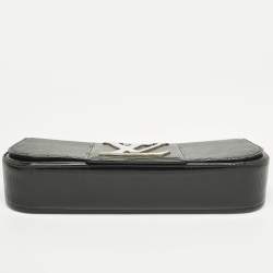 Pre Owned Louis Vuitton Sobe Black Electric Epi Leather Clutch