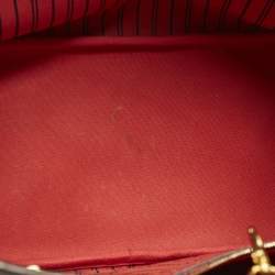 Pre Owned حقيبة لوي فيتون "نافر فول إم إم" داميي إيبين كانفاس