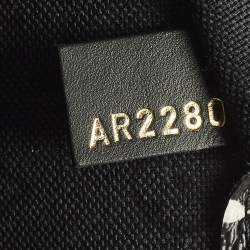 Pre Owned حقيبة لوي فيتون كرافتي نيفرفول NM إصدار محدود كانفاس مونوغرامي جاينت كريمي/ أحمر MM