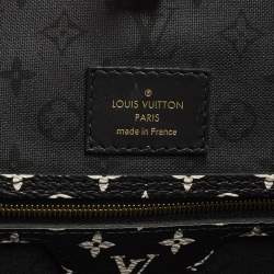 Pre Owned حقيبة لوي فيتون كرافتي نيفرفول NM إصدار محدود كانفاس مونوغرامي جاينت كريمي/ أحمر MM