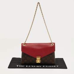 مملوكة مسبقًا Louis Vuitton Pallas Chain Cerise Monogram Canvas Bag