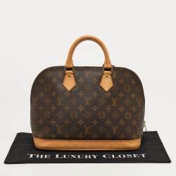 Pre Owned Louis Vuitton Alma PM Monogram Canvas Bag