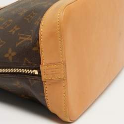 Pre Owned Louis Vuitton Alma PM Monogram Canvas Bag