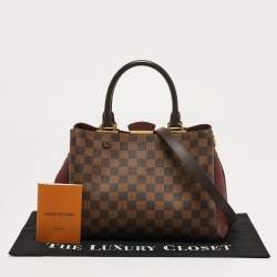 مملوكة مسبقًا حقيبة لوي فيتون بريتاني كانفاس دامييه إيبن بوردوكس 