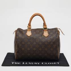 Pre Owned حقيبة لوي فيتون سبيدي 30 قماش مونوغرام