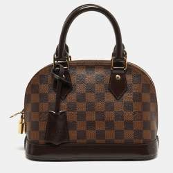 مملوكة مسبقًا Louis Vuitton  Alma BB Damier Ebene Canvas Bag