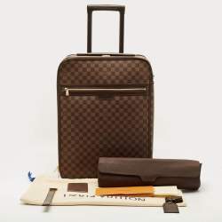 Pre Owned حقيبة لوي فيتون بيغاز 55 دامير إبني قماش للأمتعة