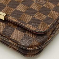 مملوكة مسبقًا Louis Vuitton Hoxton PM Damier Ebene Canvas Bag