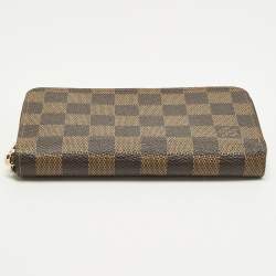 مملوكة مسبقًا محفظة مضغوطة بسحاب لويس فيتون داميير إبين كانفاس