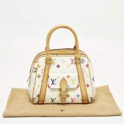 مملوكة مسبقًا Louis Vuitton Priscilla Multicolore Monogram Canvas Satchel
