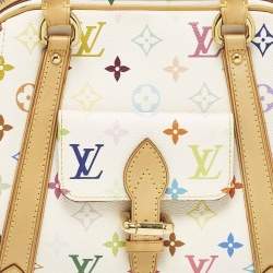 مملوكة مسبقًا Louis Vuitton Priscilla Multicolore Monogram Canvas Satchel