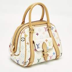 مملوكة مسبقًا Louis Vuitton Priscilla Multicolore Monogram Canvas Satchel