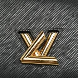 مملوكة مسبقًا Louis Vuitton Twist Belt Black Epi Leather Chain Pouch