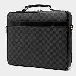 مملوكة مسبقًا ستيف داميير جرافيت أسود لويس فويتون